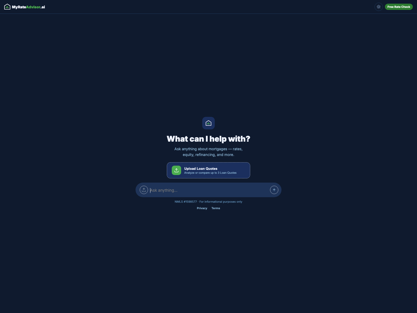 MyRateAdvisor.ai